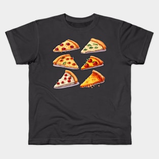 Cute pizza Kids T-Shirt